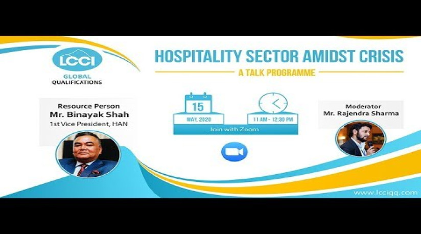 Hospitality Sector Amidst Crisis in Nepal- A Talk Programme